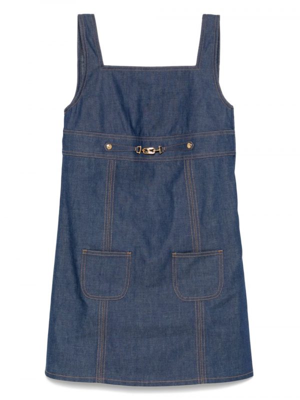 ABITO CORTO IN DENIM