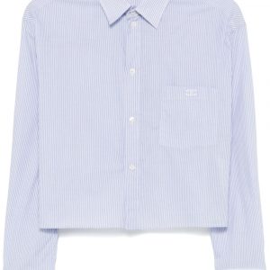 CAMICIA CROPPED IN COTONE