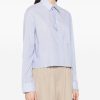 CAMICIA CROPPED IN COTONE — изображение 4
