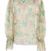 BLUSA IN SETA STAMPATA — изображение 2