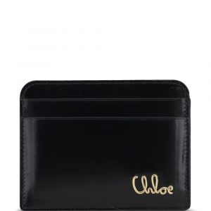 PORTA CARTE CHLOÉ ICONIC IN PELLE