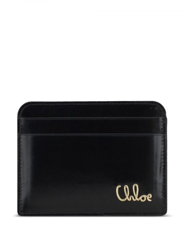PORTA CARTE CHLOÉ ICONIC IN PELLE