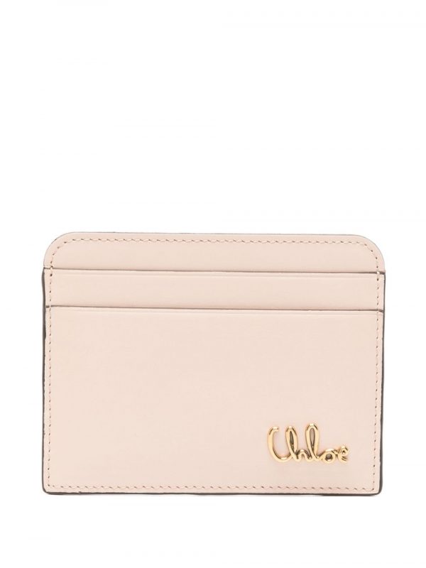 PORTA CARTE CHLOÉ ICONIC IN PELLE