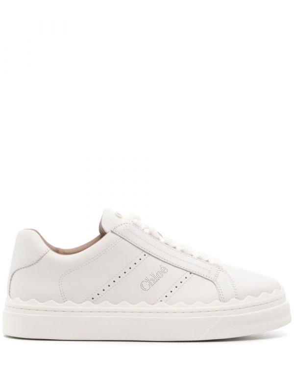 SNEAKER LAUREN IN PELLE