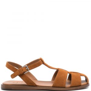 SANDALO IN PELLE SCAMOSCIATA