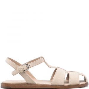 SANDALO IN PELLE SCAMOSCIATA