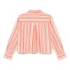 CAMICIA RIGATA IN LINO COTONE — изображение 2