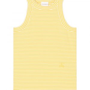 TOP IN COTONE ORGANICO RIGATO
