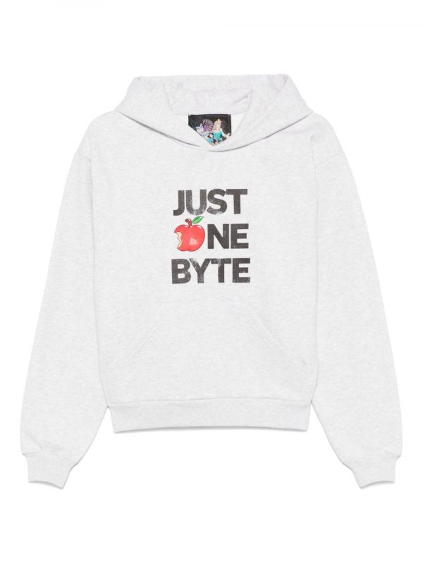 FELPA JUST ONE BYTE IN COTONE