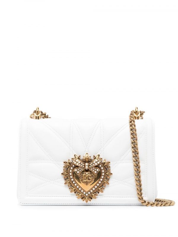 BORSA DEVOTION MEDIA IN PELLE