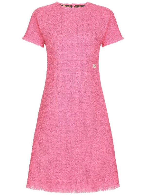 ABITO RACHEL IN TWEED CON LOGO DG