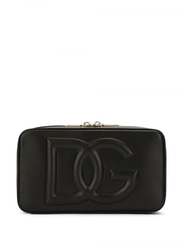 CAMERA BAG DG LOGO PICCOLA IN PELLE
