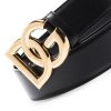 CINTURA DG LOGO IN PELLE — изображение 3