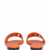 SANDALO DG LOGO IN PELLE — изображение 3
