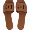 SANDALO DG LOGO IN PELLE — изображение 2