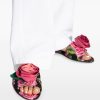 SANDALO IN BROCCATO STAMPATO — изображение 3