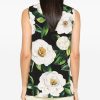 TOP IN SETA STAMPATO — изображение 3