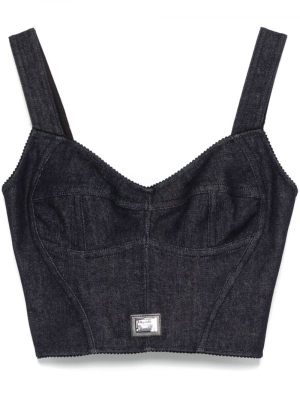 CORSETTO IN DENIM