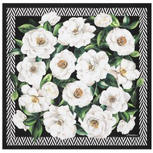 FOULARD IN SETA STAMPATO