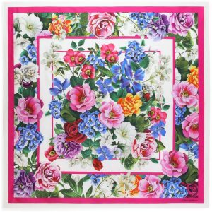 FOULARD IN SETA STAMPATO