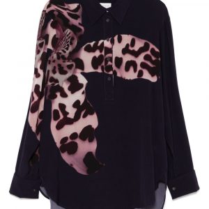 CAMICIA CORSALA CON STAMPA