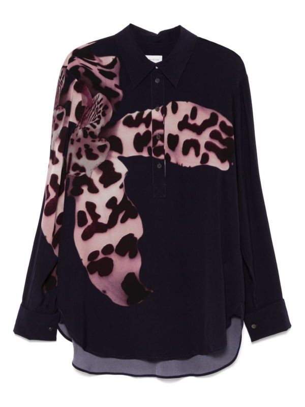 CAMICIA CORSALA CON STAMPA