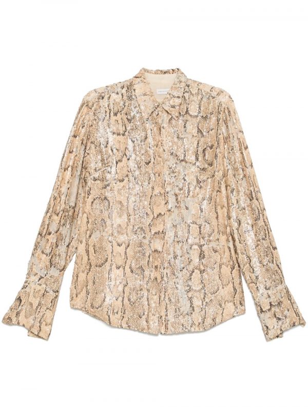 CAMICIA CELINA CON PAILLETTES