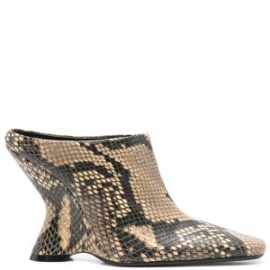 STIVALETTO ASIMMETRICO IN PELLE