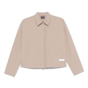 CAMICIA RIGATA IN COTONE