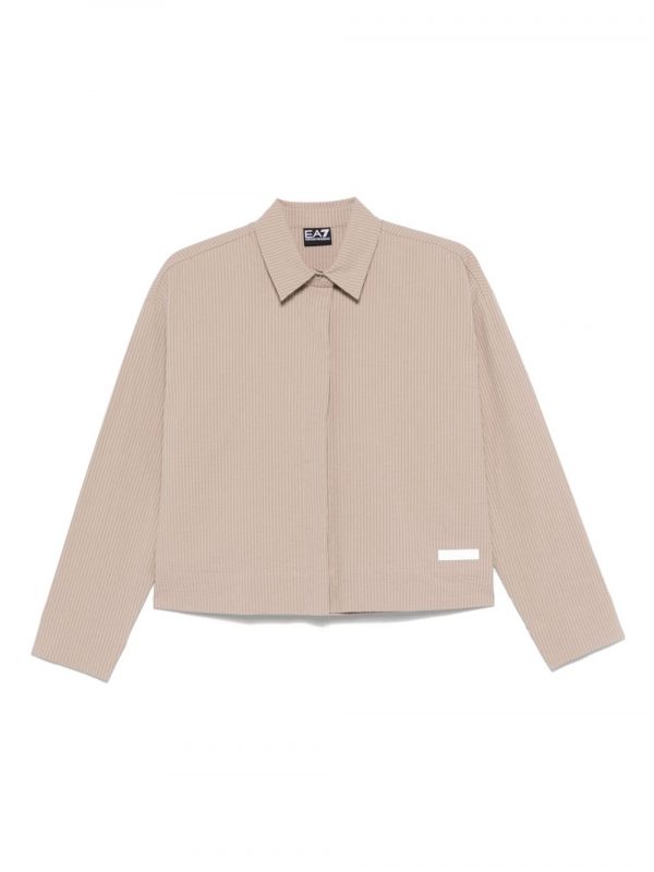 CAMICIA RIGATA IN COTONE