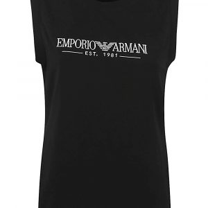 TOP IN COTONE CON LOGO