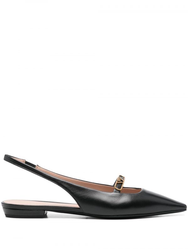 BALLERINA SLINGBACK IN PELLE