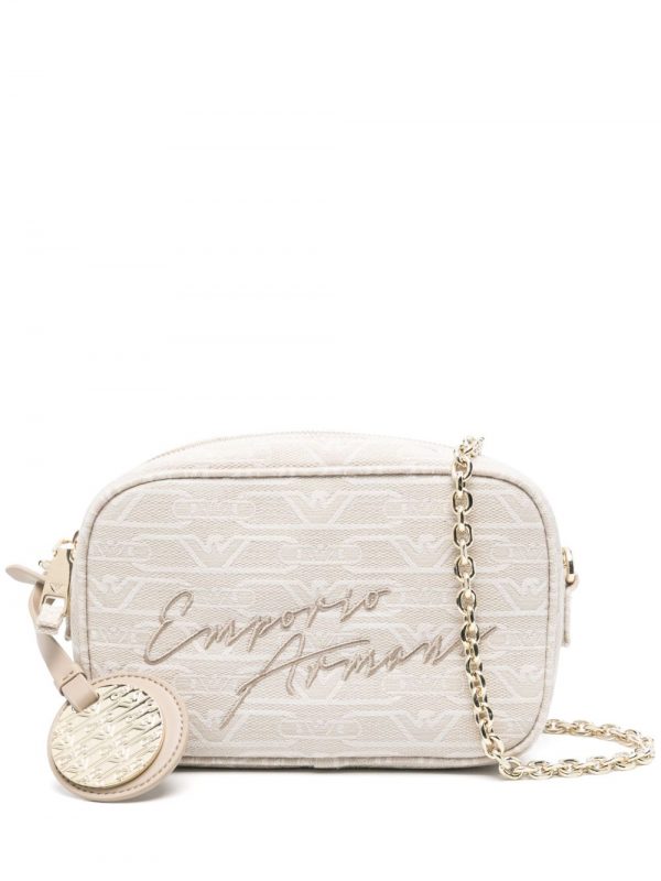 CAMERA BAG CON LOGO ALLOVER