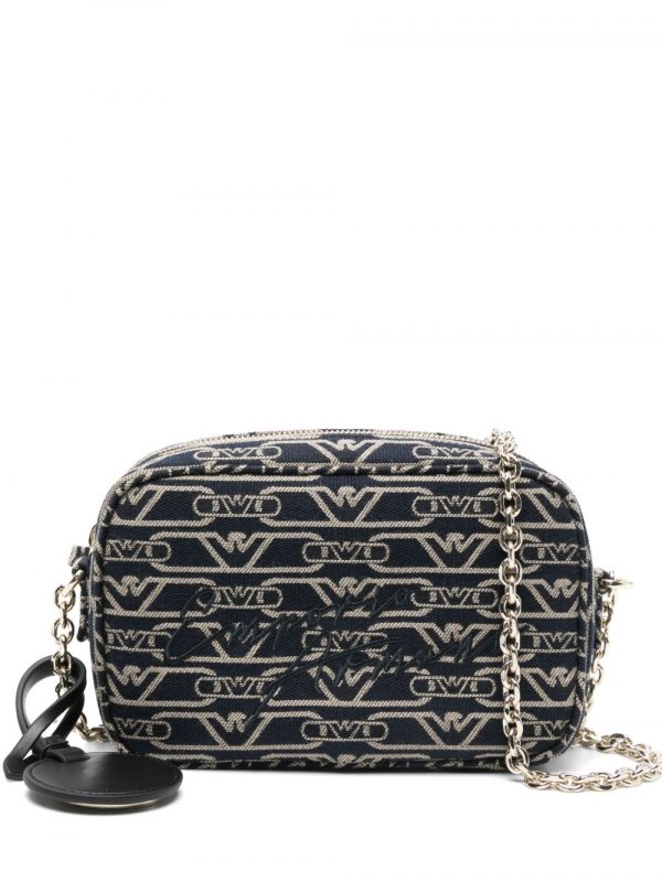 CAMERA BAG CON LOGO ALLOVER