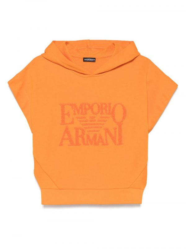 FELPA IN COTONE CON LOGO