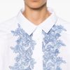 BLUSA RICAMATA IN COTONE — изображение 2