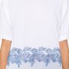 T-SHIRT IN COTONE RICAMATA — изображение 4