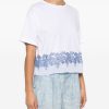 T-SHIRT IN COTONE RICAMATA — изображение 5
