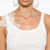TOP CON INSERTI PIZZO — изображение 4