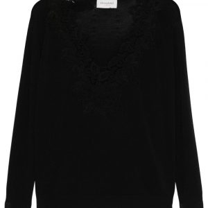 TOP CON DETTAGLI IN PIZZO