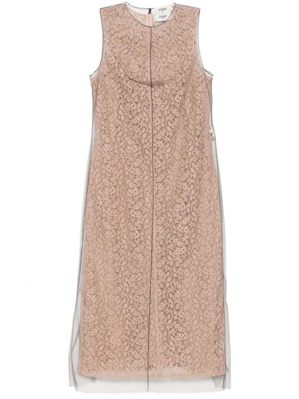 ABITO MIDI IN PIZZO