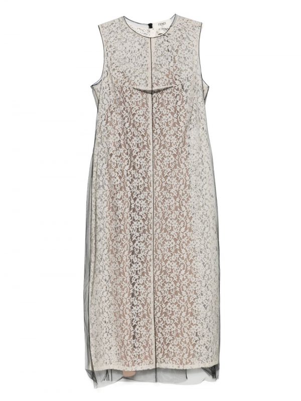 ABITO MIDI IN PIZZO