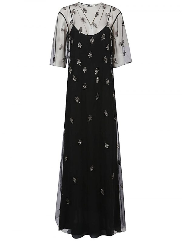 ABITO IN TULLE RICAMATO