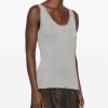 TOP IN COTONE A COSTINE — изображение 3