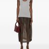 TOP IN COTONE A COSTINE — изображение 5