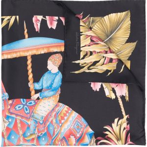 FOULARD IN SETA STAMPATO