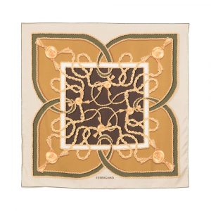 FOULARD IN SETA STAMPATO