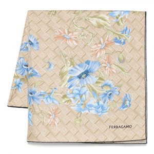 FOULARD IN SETA STAMPATO