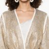 CAPPOTTO LUNGO IN LUREX — изображение 5