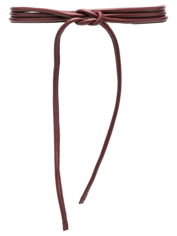 CINTURA FILO IN PELLE